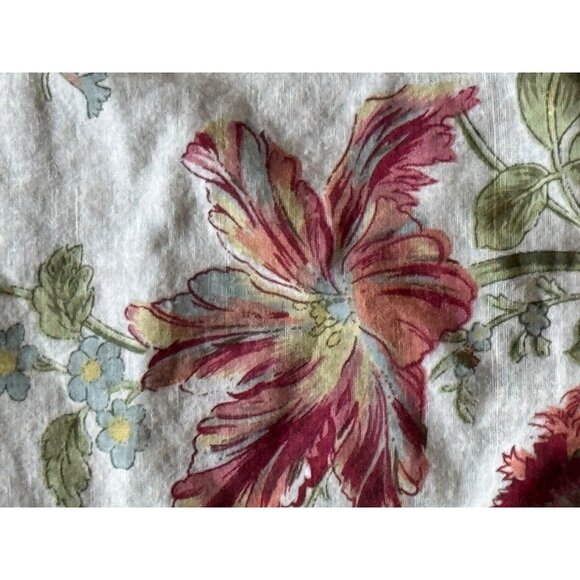 Great Finds Reversible Floral & Plaid Rustic Design Dinner Napkins Set Of 4 - Picture 6 of 12